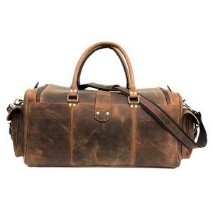 Zakara Leather Duffle Bag