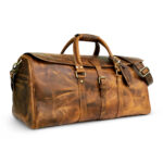 leather overnight bag